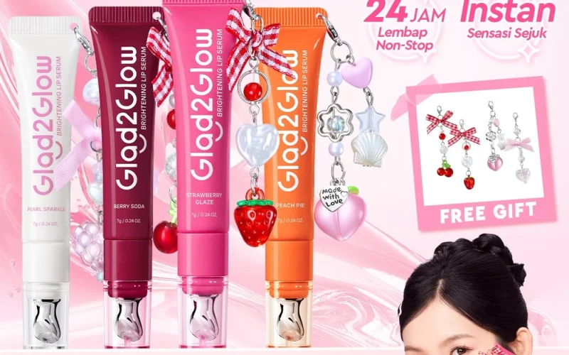 Glad2Glow BRIGHTENING LIP SERUM 7g