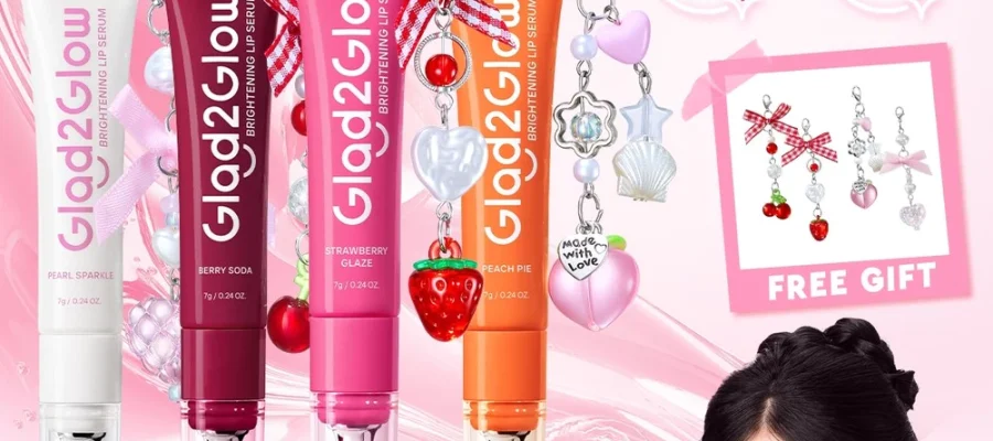Glad2Glow BRIGHTENING LIP SERUM 7g